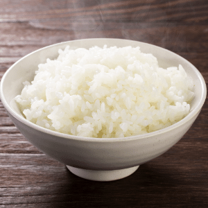 carbohydrates in white rice