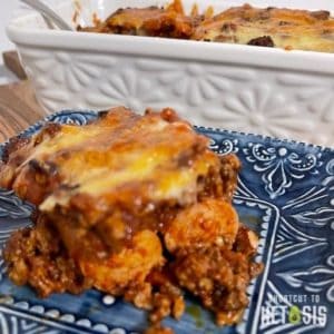 keto chili hot dog casserole